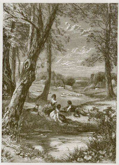 Maamiehen elämän ylistys tekijältä Myles Birket Foster