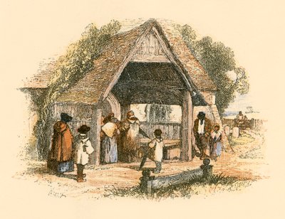 Kylän kirkko tekijältä Myles Birket Foster