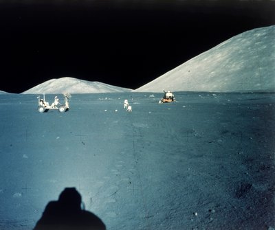 Kuuhun laskeutumispaikka, Apollo 17 -lento, joulukuu 1972. tekijältä NASA Images