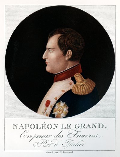 Keisari Napoleon Bonaparte, 1769-1821, 1912. tekijältä N. Bertrand