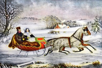 The Road, Winterfinnish tekijältä Currier and Ives