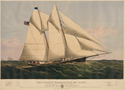 Vene "Henrietta" 205 tonnia tekijältä Currier and Ives