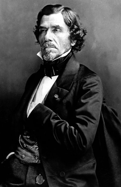 Eugene Delacroix (1798-1863) ranskalainen taidemaalari, kuva Nadar tekijältä Nadar