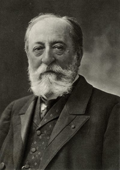 Camille Saint-Saens (1835-1921) tekijältä Nadar