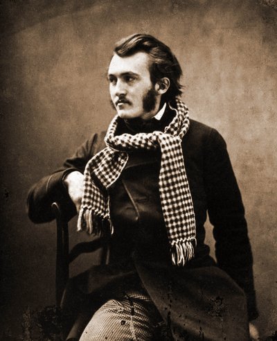 Muotokuva Gustave Doresta, sarjakuvapiirtäjä ja kaivertaja 1832-1883. Valokuva Nadar (Felix Tournachon). tekijältä Nadar
