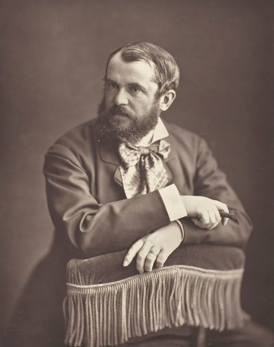 Antoine Gustave Droz ranskalainen kirjailija, 1832-1895, n. 185372. tekijältä Nadar