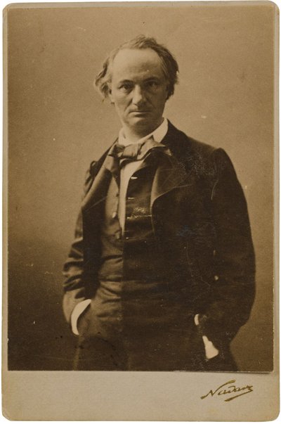 Charles Baudelaire 1821-1867 tekijältä Nadar