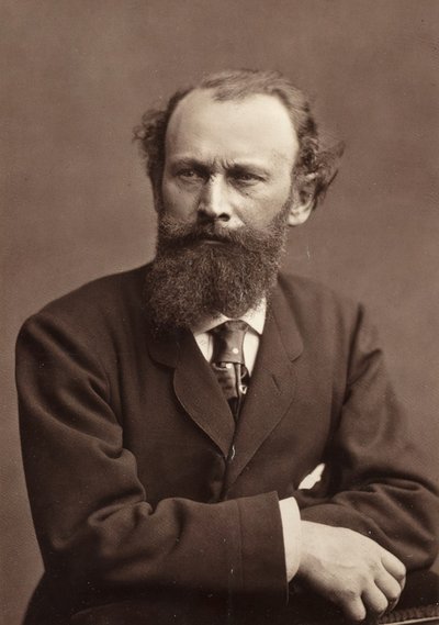 Edouard Manet ranskalainen taidemaalari, 1832-1883, 1865. tekijältä Nadar