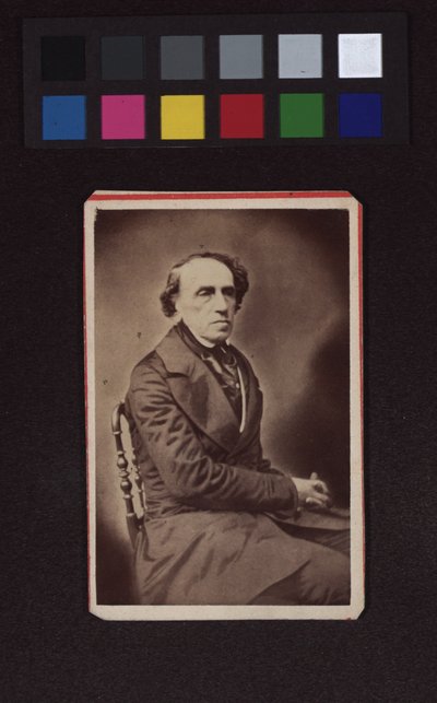 Giacomo Meyerbeer (1791–1864), säveltäjä, kapellimestari, pianisti tekijältä Nadar