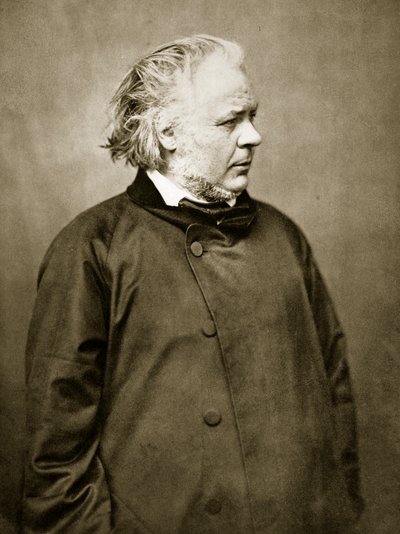 Honore Daumier (seepiakuva) tekijältä Nadar