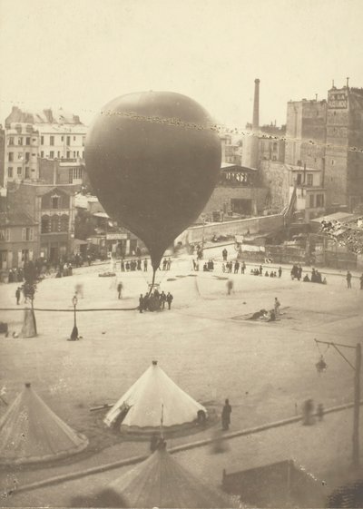 Neptunus, Place Saint-Pierre Montmartressa, 23. syyskuuta 1870. tekijältä Nadar