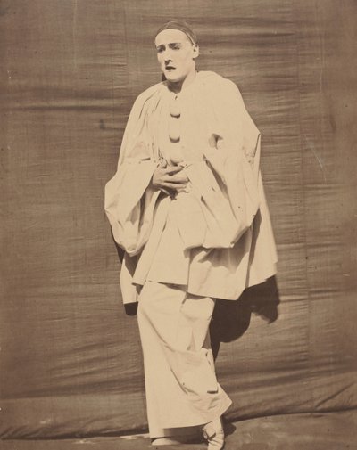 Pierrot kivusta, n. 1854-55. tekijältä Nadar