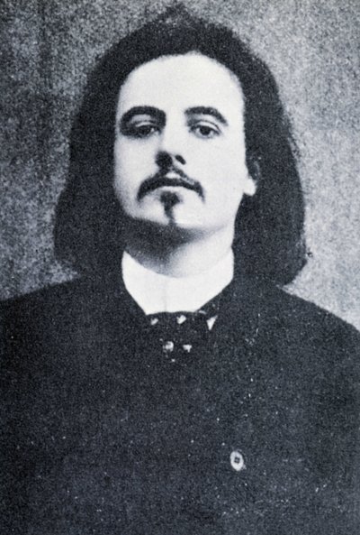 Alfred Jarryn muotokuva, 1896 tekijältä Nadar