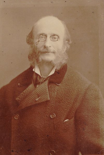 Jacques Offenbachin muotokuva 1819-1880, 1870. tekijältä Nadar