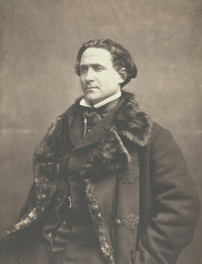 La Fontainen muotokuva, n. 1854-1860. tekijältä Nadar