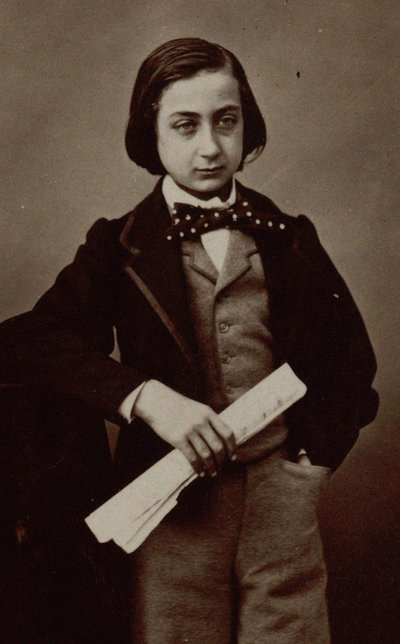 Viulisti ja säveltäjä Henri Kettenin muotokuva 1848-1883. tekijältä Nadar