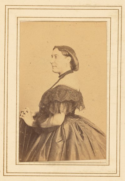 Augustine Brohan tekijältä Nadar [Gaspard Félix Tournachon]