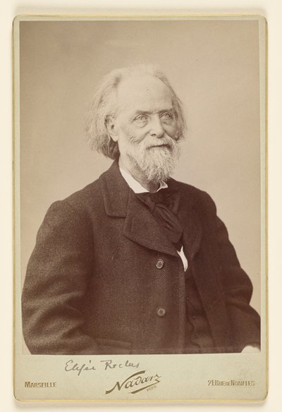 Élisée Reclus tekijältä Nadar [Gaspard Félix Tournachon]
