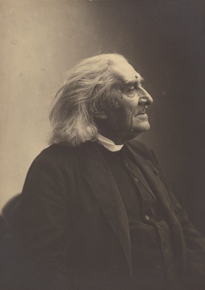 [Franz Liszt] tekijältä Nadar [Gaspard Félix Tournachon]