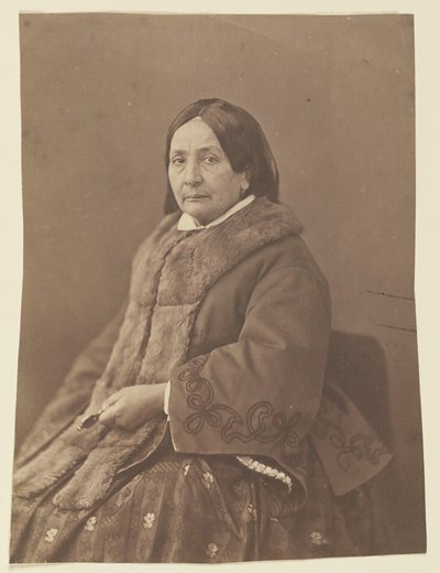 Eugénie Niboyet tekijältä Nadar [Gaspard Félix Tournachon]