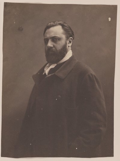 P[ierre] Petroz, tohtori Petrozin poika, taidekriitikko. tekijältä Nadar [Gaspard Félix Tournachon]