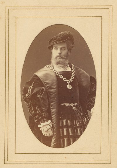 Worms [ranskalainen näyttelijä] tekijältä Nadar [Gaspard Félix Tournachon]
