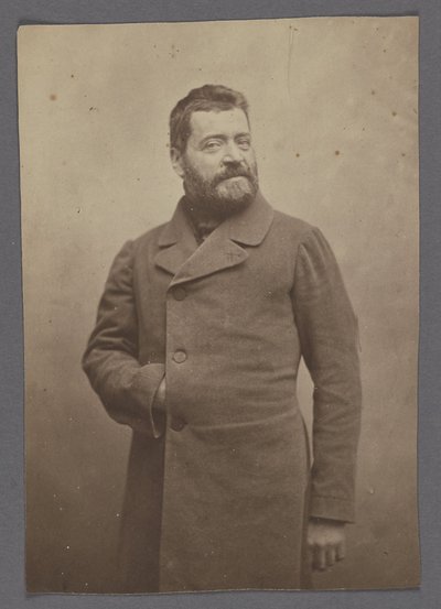 Xavier Meunier, arkkitehti tekijältä Nadar [Gaspard Félix Tournachon]