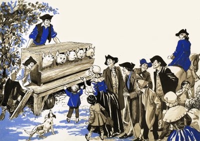 Tarinoita monista maista: Urbain and his Pig Organ tekijältä Nadir Quinto