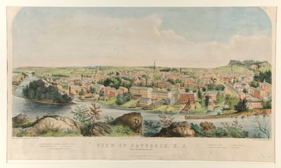 Näkymä Paterson, N.J. tekijältä Nagel and Weingarten