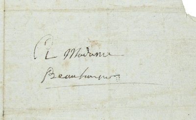 Kirje Josephine de Beauharnaisille tekijältä Napoleon Bonaparte