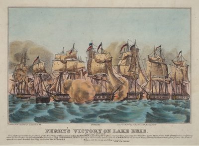 Perryn voitto Eriejärvellä tekijältä Napoleon Sarony