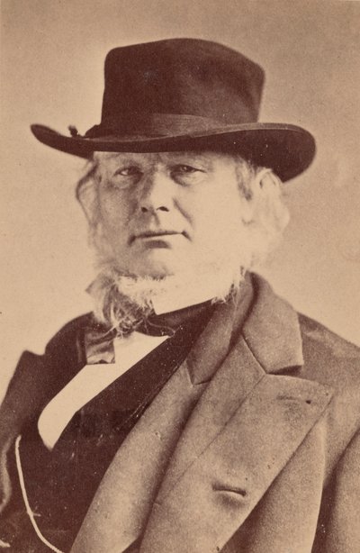 Horace Greeleyn muotokuva 1811-1872, 1869. tekijältä Napoleon Sarony