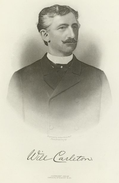 Will Carleton tekijältä Napoleon Sarony