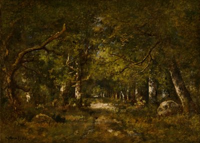 Metsäkohtaus, 1874. tekijältä Narcisse Virgile Diaz de la Peña