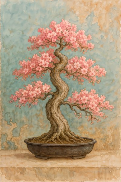 Kirsikankukka-bonsai tekijältä Natalie Bruns