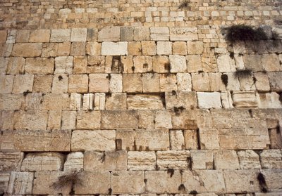 Temppelimuurin länsimuuri temppelivuorella, Jerusalemissa. tekijältä Nathan Benn