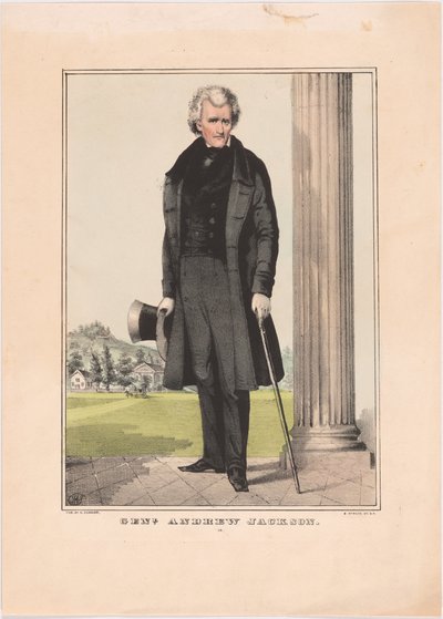 Andrew Jackson tekijältä Nathaniel Currier