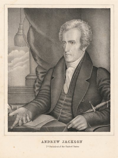 Andrew Jackson tekijältä Nathaniel Currier