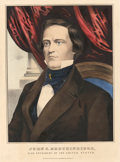 John Cabell Breckinridge tekijältä Nathaniel Currier