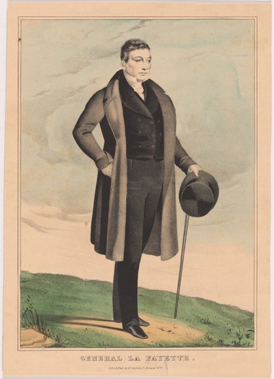Marquis de Lafayette tekijältä Nathaniel Currier