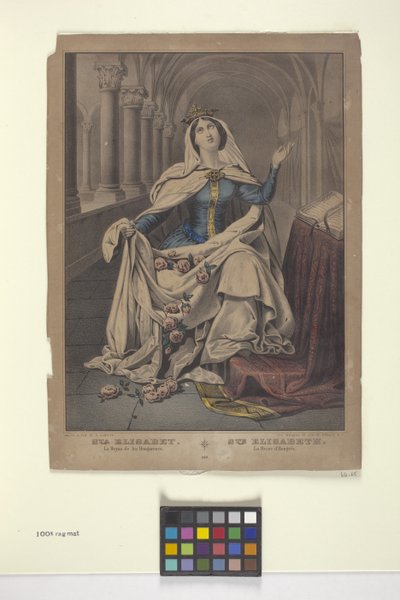 St. Elizabeth (muste, kynä) tekijältä Nathaniel Currier