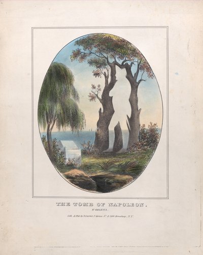 Napoleonin hauta, 1833-88, 1833-88. tekijältä Nathaniel Currier