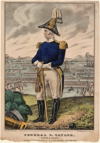 Zachary Taylor tekijältä Nathaniel Currier