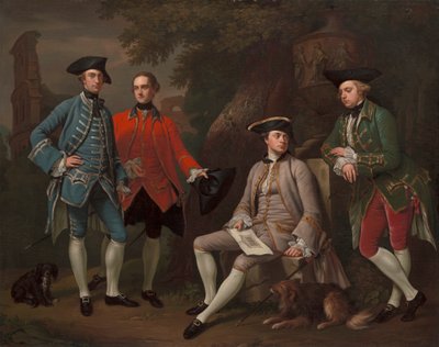 James Grant Grantista, John Mytton, kunnia. Thomas Robinson ja Thomas Wynne tekijältä Nathaniel Dance