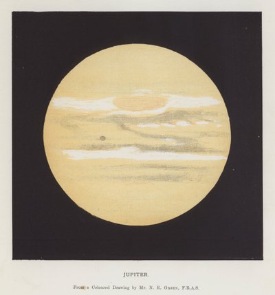 Jupiter (väri litho) tekijältä Nathaniel Everett Green