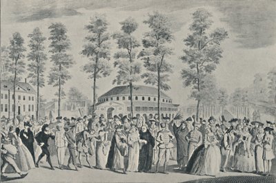 Juhlapäiväjuhla Ranelagh Gardensissa, 26. huhtikuuta 1749, 1920 tekijältä Nathaniel Parr