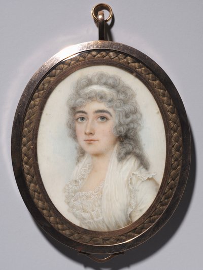 Naisen muotokuva, c. 1795. tekijältä Nathaniel Plimer
