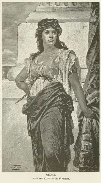 Medea (kaiverrus) tekijältä Nathaniel Sichel
