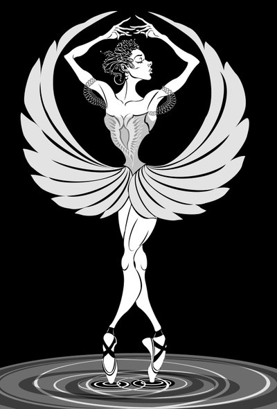 Darcey Bussell, englantilainen balerina (s tekijältä Neale Osborne