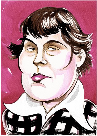 Galina Ustvolskaya - värikarikatyyri tekijältä Neale Osborne